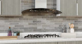 Campana Pared - TECNOLAM - ORION.AC90 Inoxidable, 90cm - 110V