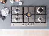 Parrilla a Gas -  BERTAZZONI - P905CPROX Inoxidable, 90cm - 220V