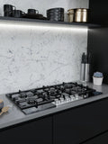 Parrilla a Gas - TECNOLAM - VETRO915.NE Cristal Negro, 90cm - 110V