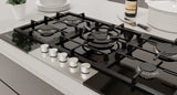 Parrilla a Gas - TECNOLAM - VETRO705.NE Cristal Negro, 70cm - 110V