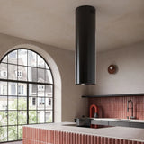 Campana Isla FALMEC POLAR Negro Lacado, 35cm 110V