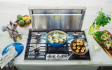 Parrilla de 36", acero inoxidable, cinco quemadores, ExtraLow®  Select SGSXP365TS THERMADOR