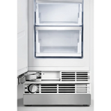 Congelador Panelable - ELICA - DOLOMITE Inoxidable, 18" - 110V