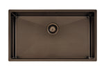 Tarja Tramontina Design Collection Quadrum de acero inoxidable con revestimiento de PVD negro 70x40 cm