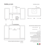 Campana Purificadora ADARAISLA.AC90 TECNOLAM.