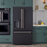 REFRIGERADOR FRENCH DOOR NEGRO MATE CFE28TP3MD1 CAFÉ