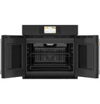 HORNO FRENCH DOOR EMPOTRADO NEGRO MATE CTS90FP3ND1 CAFÉ