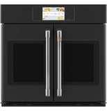 HORNO FRENCH DOOR EMPOTRADO NEGRO MATE CTS90FP3ND1 CAFÉ