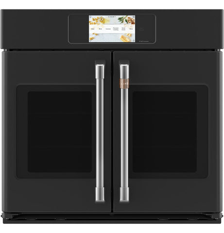 HORNO FRENCH DOOR EMPOTRADO NEGRO MATE CTS90FP3ND1 CAFÉ