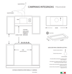 Campana extracción POLUX.AC60 TECNOLAM.