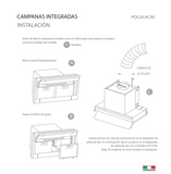 Campana extractora POLUX.AC90 TECNOLAM.