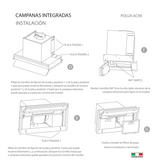 Campana extractora POLUX.AC90 TECNOLAM.