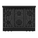 Estufa 36" GAS RANGE -BLACK - NAT GAS RSG36B THOR