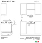 Parrilla Eléctrica EH302 TECNOLAM