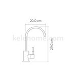 Grifo para filtro de agua KSS2702B KELE