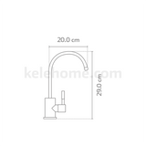 Grifo para filtro de agua KSS2702B KELE