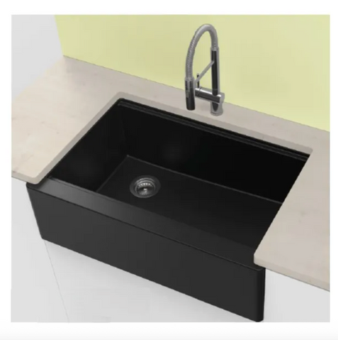 Tarja de Cuarzo Negro Schock Mansion Farmhouse Moderno