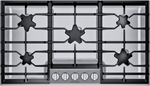 Parrilla de 36", acero inoxidable, cinco quemadores, ExtraLow®  Select SGSXP365TS THERMADOR