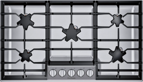 Parrilla de 36", acero inoxidable, cinco quemadores, ExtraLow®  Select SGSXP365TS THERMADOR
