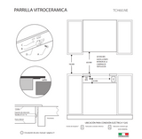 Parrilla de Vitrocerámica TCH60.NE TECNOLAM.