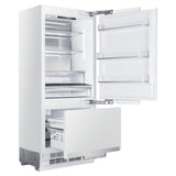 Refrigerador Panelable 36" Elica Dolomite ER36SRB19IPR-R Con Ice Maker y Water Disp