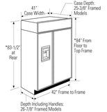 Refrigerador Panelable ZISB420DNII MONOGRAM