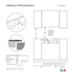 Parrilla Vitrocerámica TCH30.NE TECNOLAM.
