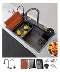 Tarja Smart Sink con Función de Cascada Lluvia