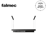 Campana Isla Suspendida FALMEC LIGHT Negro, 120cm 220V