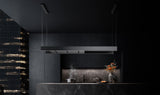 Campana Isla Suspendida FALMEC LIGHT Negro, 120cm 220V