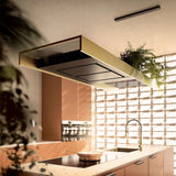 Campana Isla Suspendida FALMEC LIGHT Bronce, 180cm 220V