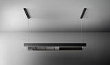 Campana Isla Suspendida FALMEC LIGHT Negro, 120cm 220V