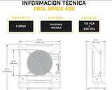 Enfriador Evaporativo Cool Space 400 Big Ass Fans