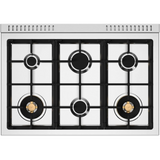 Estufa a Gas - BERTAZZONI - HER366BCFGMXT Serie Heritage,  Acero Inoxidable 36"