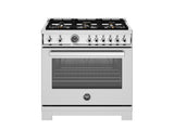Estufa A Gas - BERTAZZONI - PRO366BCFGMXT Serie Profesional, Acero Inoxidable 36"