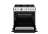 Estufa A Gas - BERTAZZONI - PRO366BCFGMXT Serie Profesional, Acero Inoxidable 36"