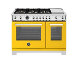 Estufa a Gas - BERTAZZONI - PRO486BTFGMGIT Serie Profesional, Amarillo 48"