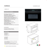 Microondas con Convección y Grill H45MWCG.NE.