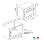 Horno  eléctrico SW030 TECNOLAM.
