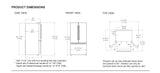 Refrigerador Freestanding - BERTAZZONI - RFD36FZNX Inoxidable, 36" - 110V