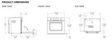 Horno Eléctrico - BERTAZZONI - PROF30FSEXV Inoxidable, 30" - 220V