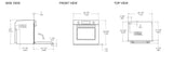 Horno Eléctrico - BERTAZZONI - MAST30FSEXT Inoxidable, 30" - 220V