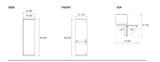 Refrigerador Panelable - BERTAZZONI - REF24BMBPNB, 24" - 110V