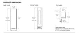 Cava de Vinos Panelable - BERTAZZONI - REF18WCBPLV, 18" - 110V